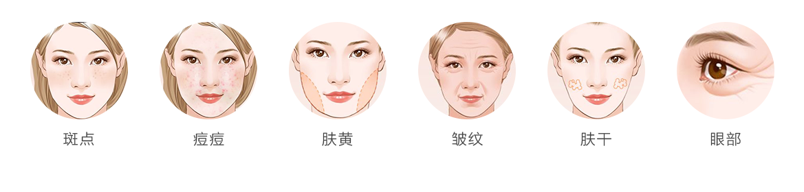 东方女性常见的肌肤问题